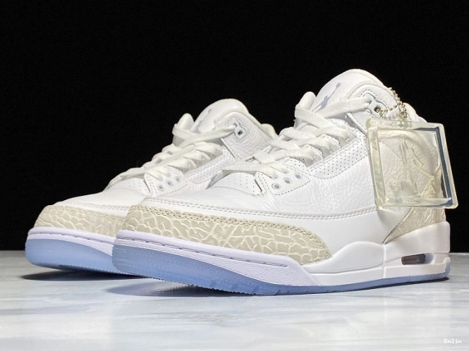 Bmlin Triple Retro 136064-111 Air Jordan White 3 0701